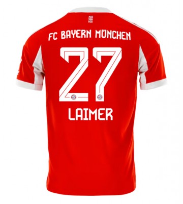 Bayern Munich Konrad Laimer #27 Prima Maglia 2025-26 Manica Corta